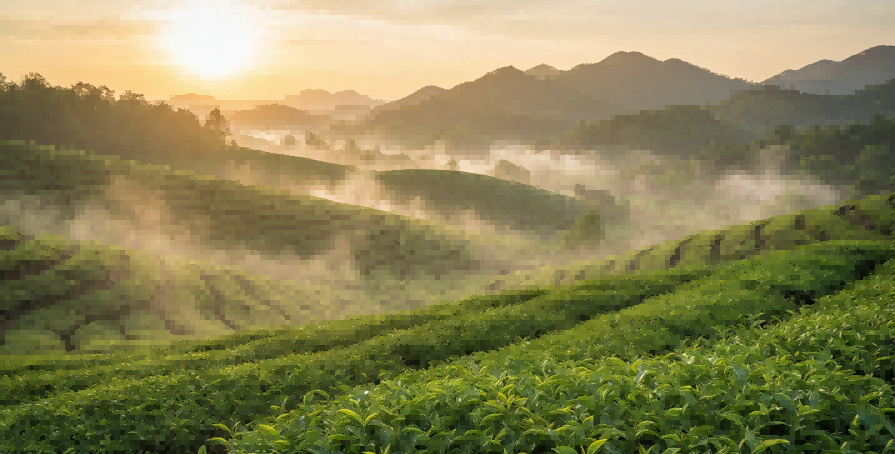 Anxi tea garden