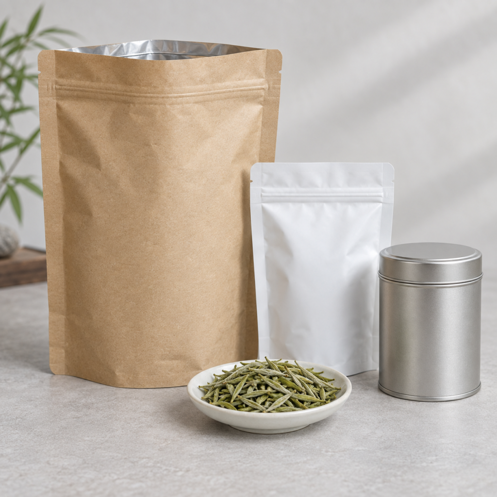 Unbranded Anji White Tea supply and retail packaging options