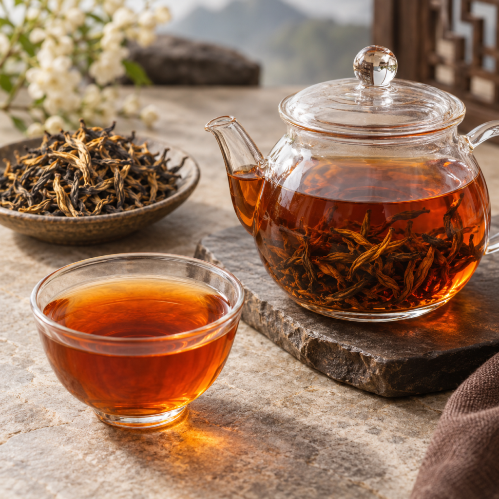 Brewed Dianhong Tea
