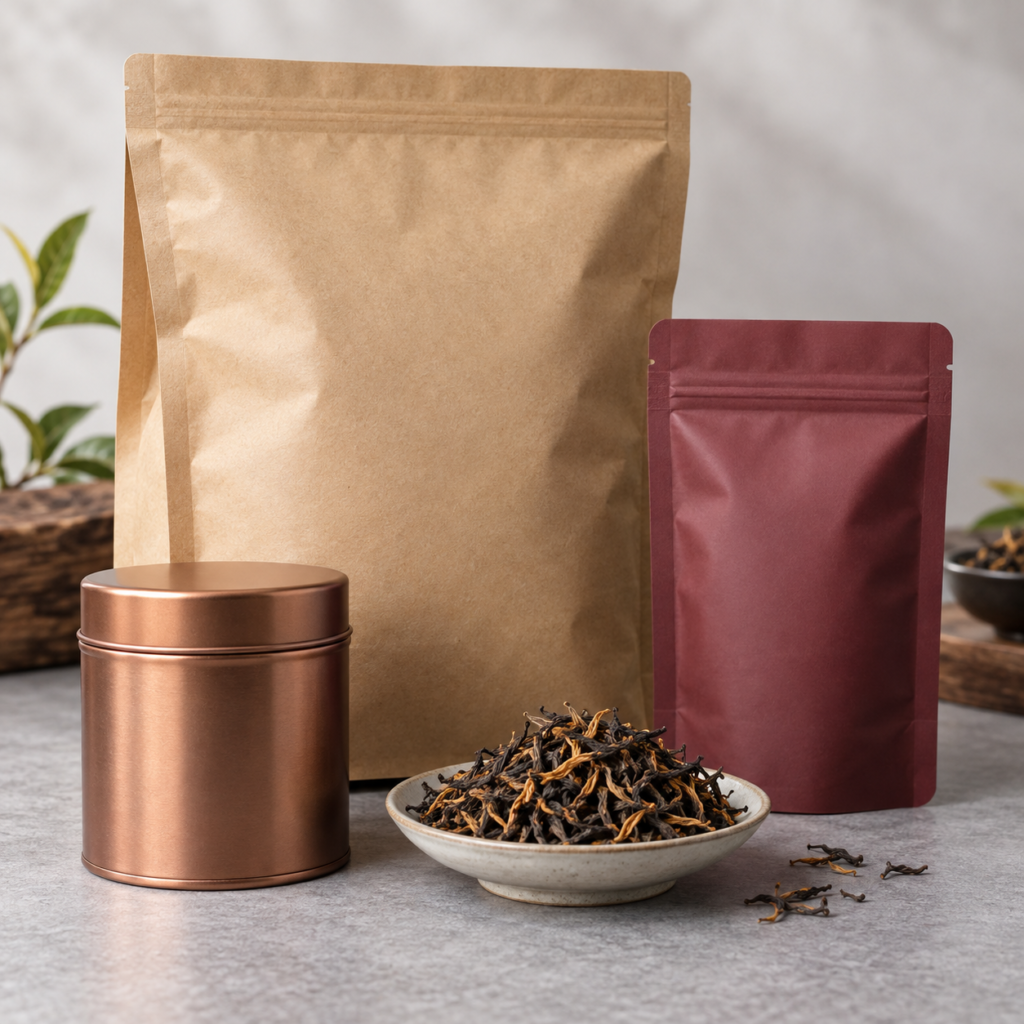 Unbranded Dianhong Tea supply and retail packaging options